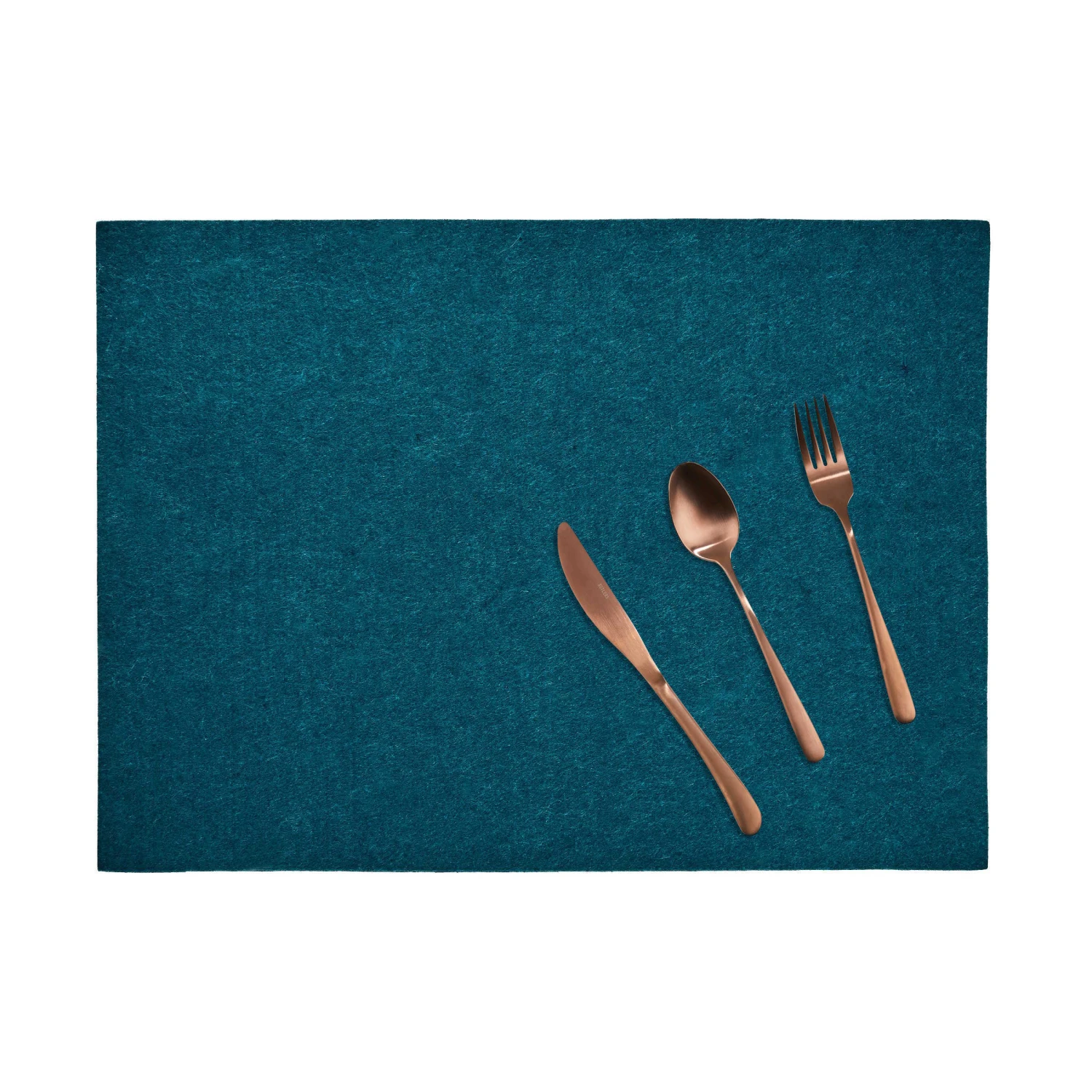 6x Tischset 33x45cm FELTO In Petrol – Bild 2