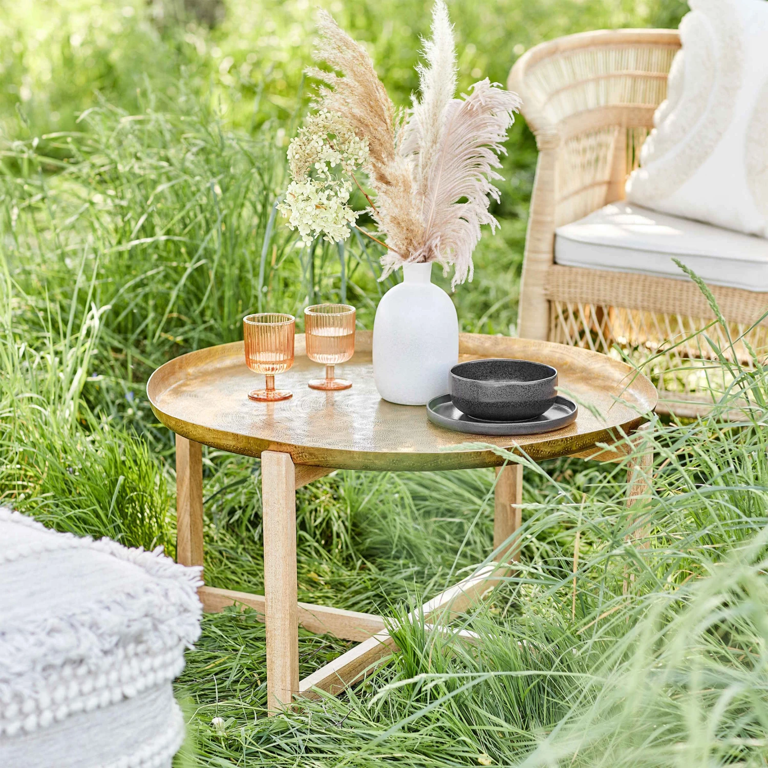 Beistelltisch BERBER In Bronze-Braun – Bild 9