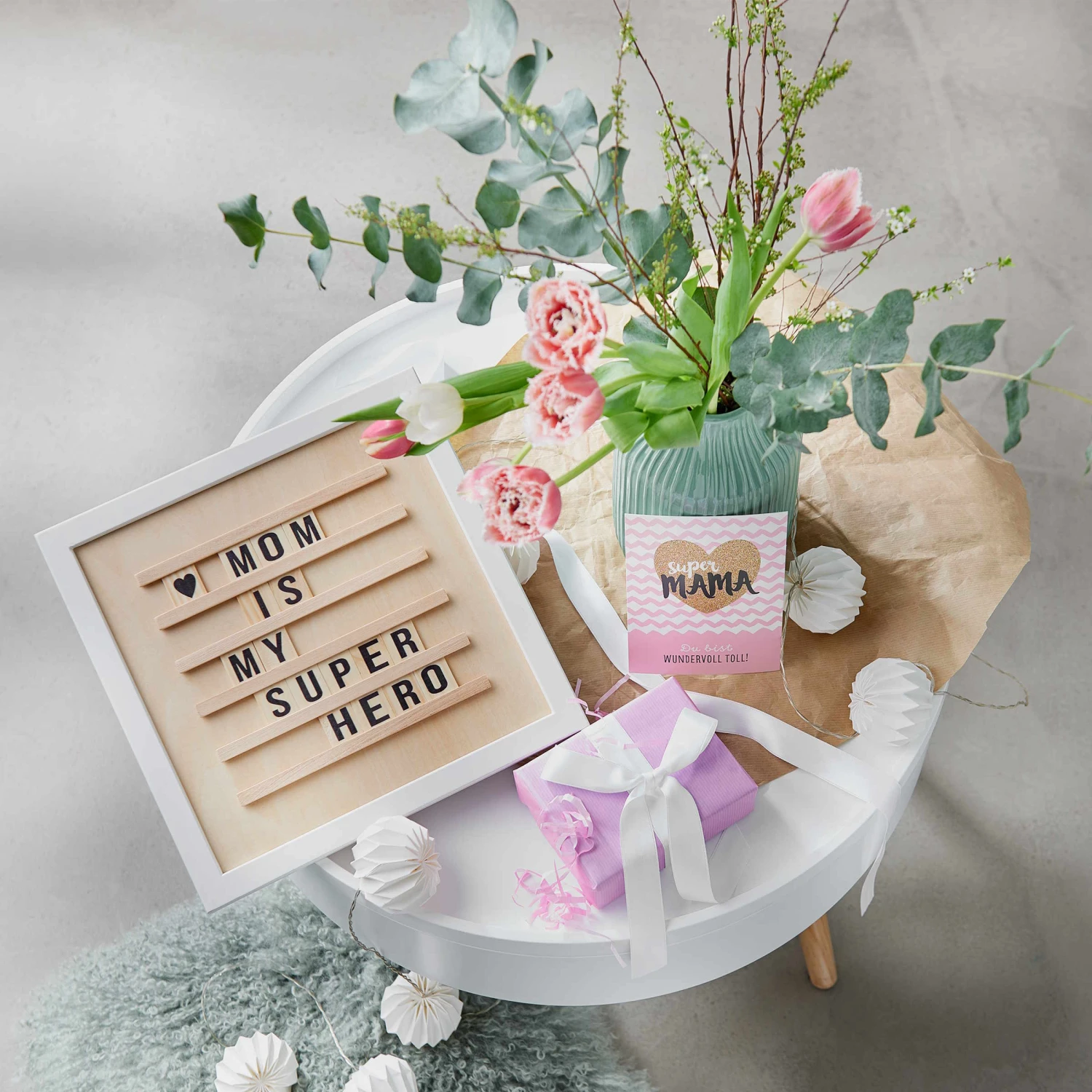 Beistelltisch Mit Stauraum COFFEE TIME In Weiß – Bild 8