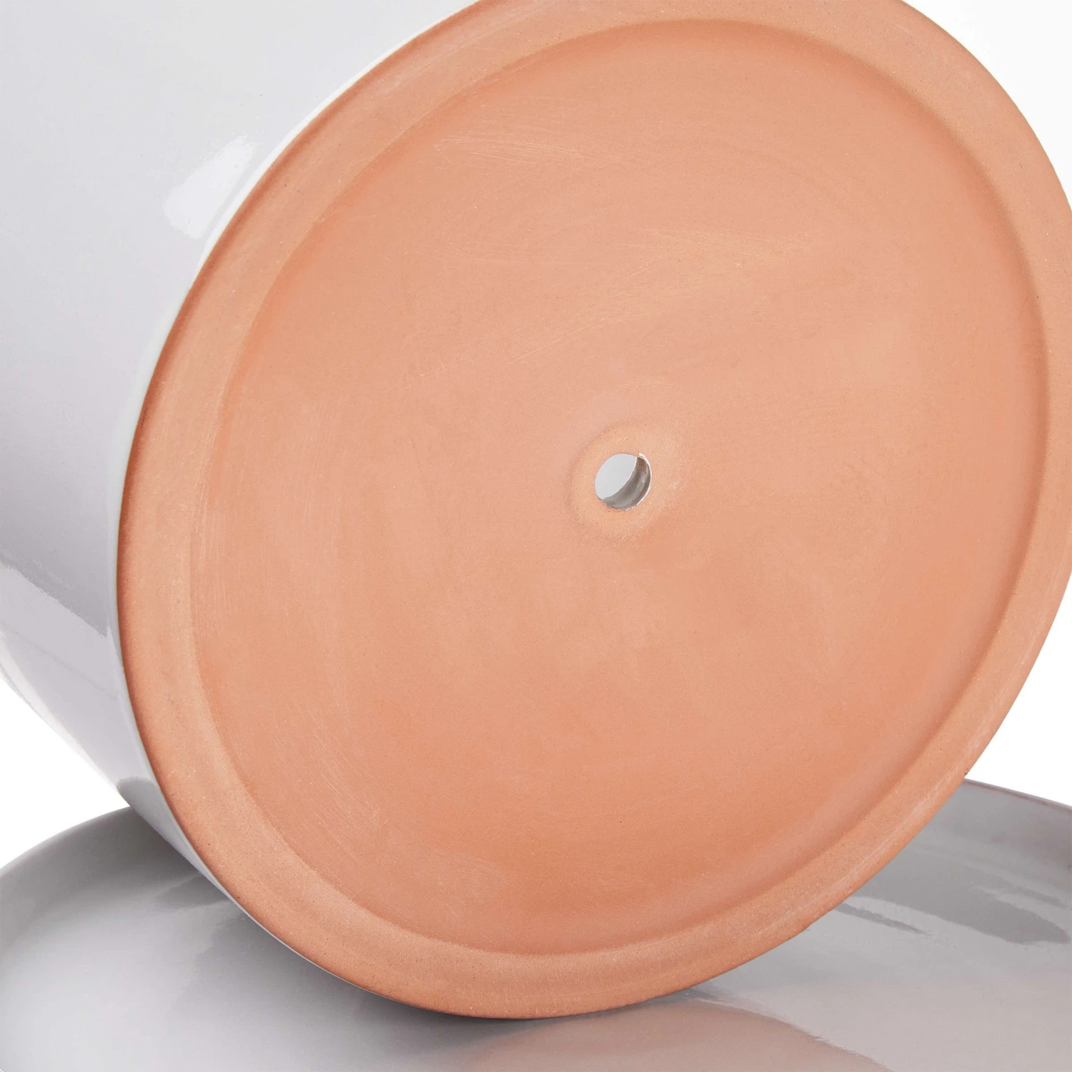 Blumentopf Mit Teller Ø16cm PLANT PLACE In Weiß – Bild 4