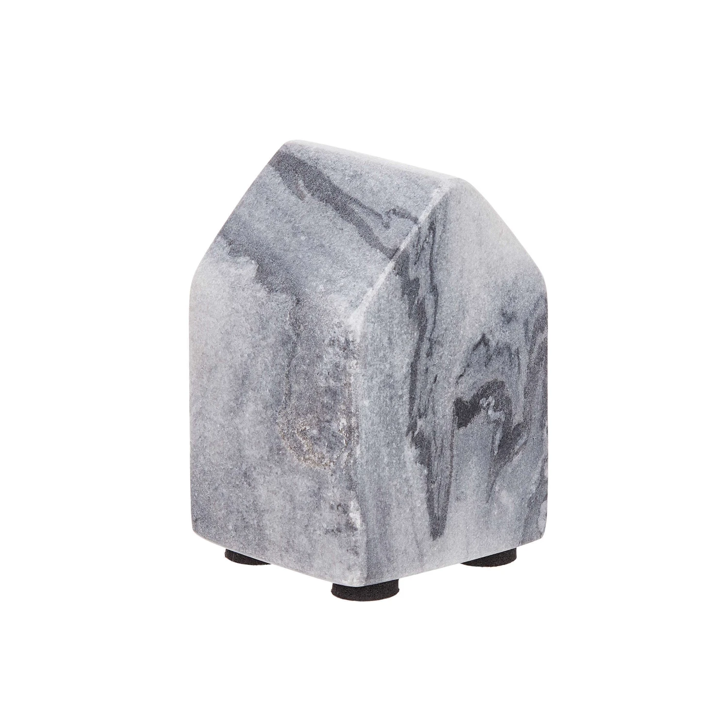 Deko-Haus L 5 X H 8cm BLOCKHOUSE In Grau