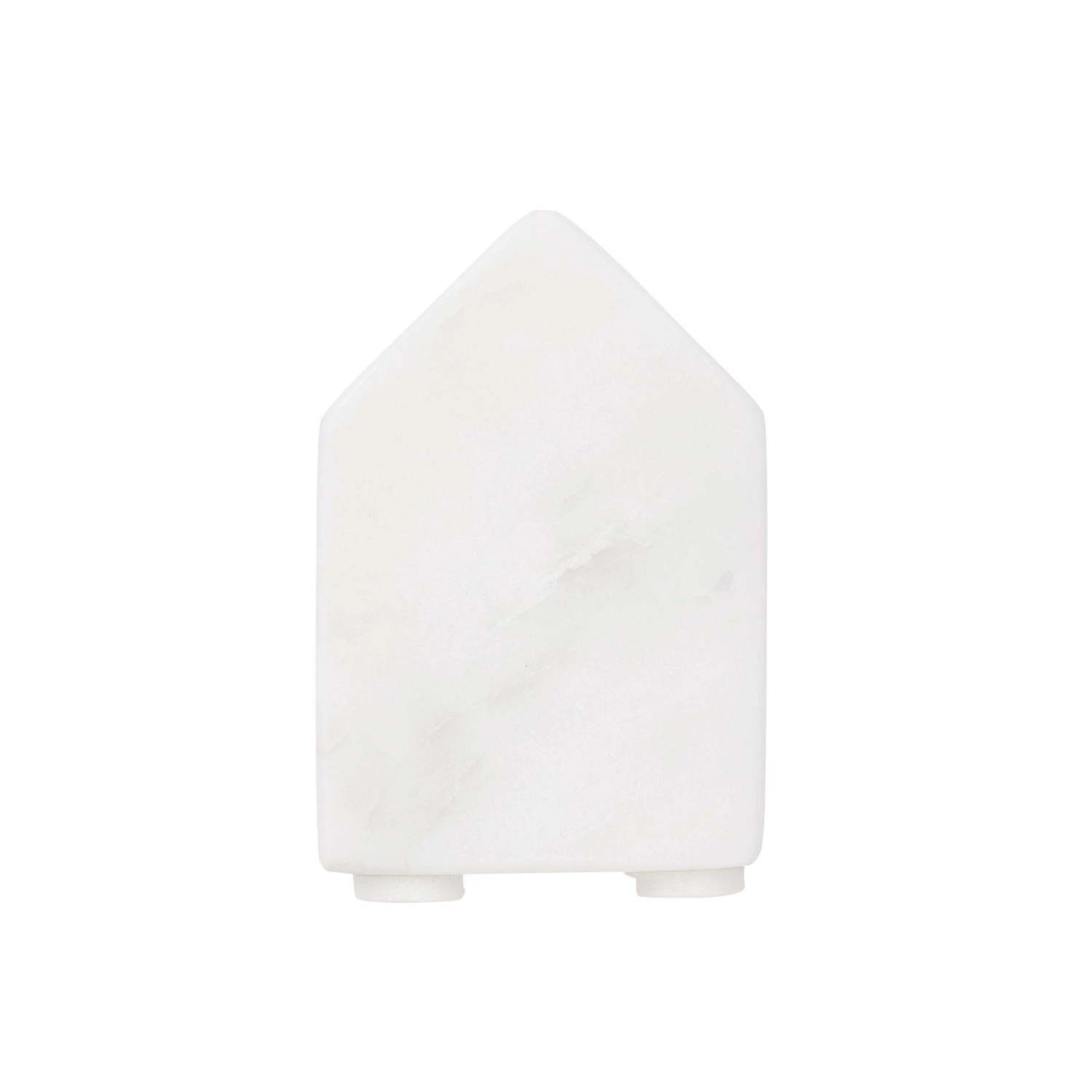 Deko-Haus L 5 X H 8cm BLOCKHOUSE In Weiß – Bild 3