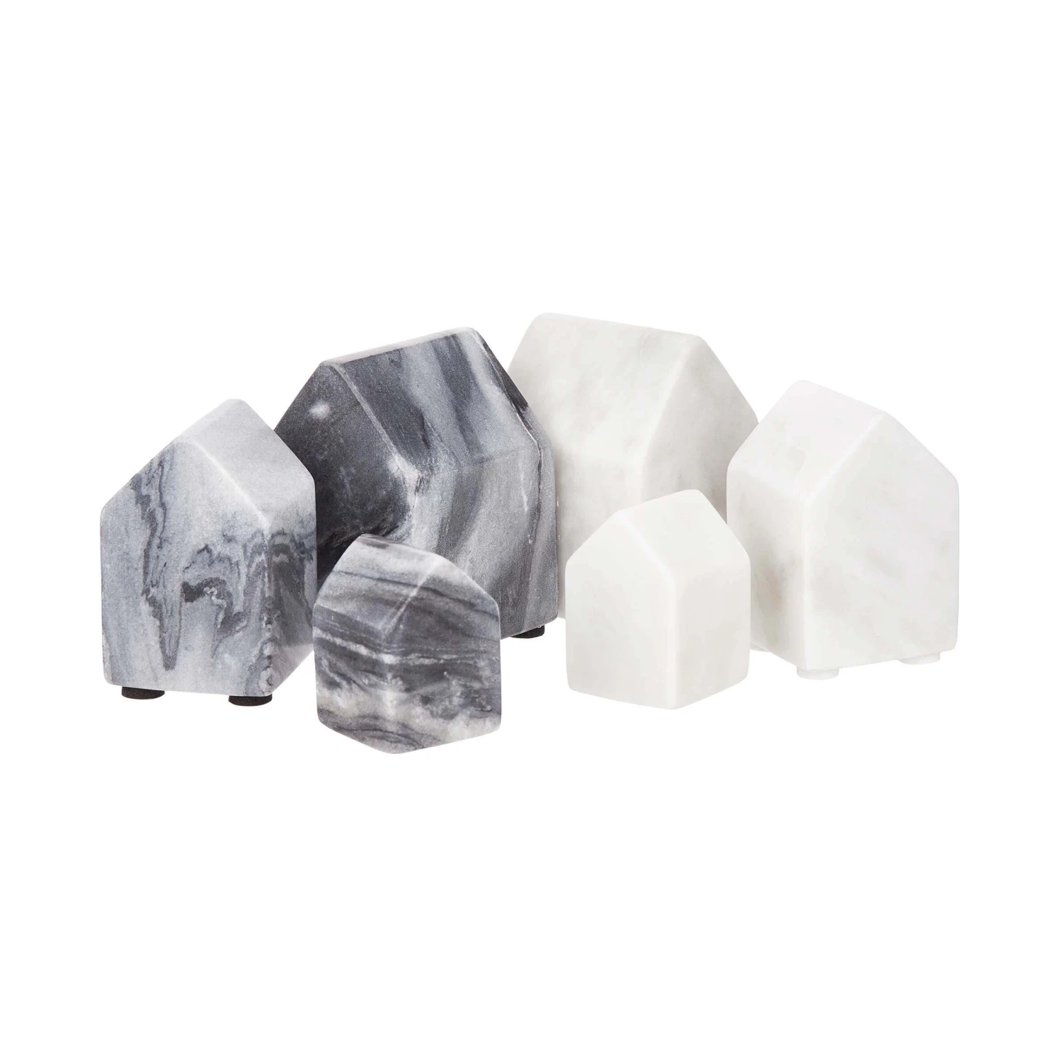 Deko-Haus L 5 X H 8cm BLOCKHOUSE In Weiß – Bild 8