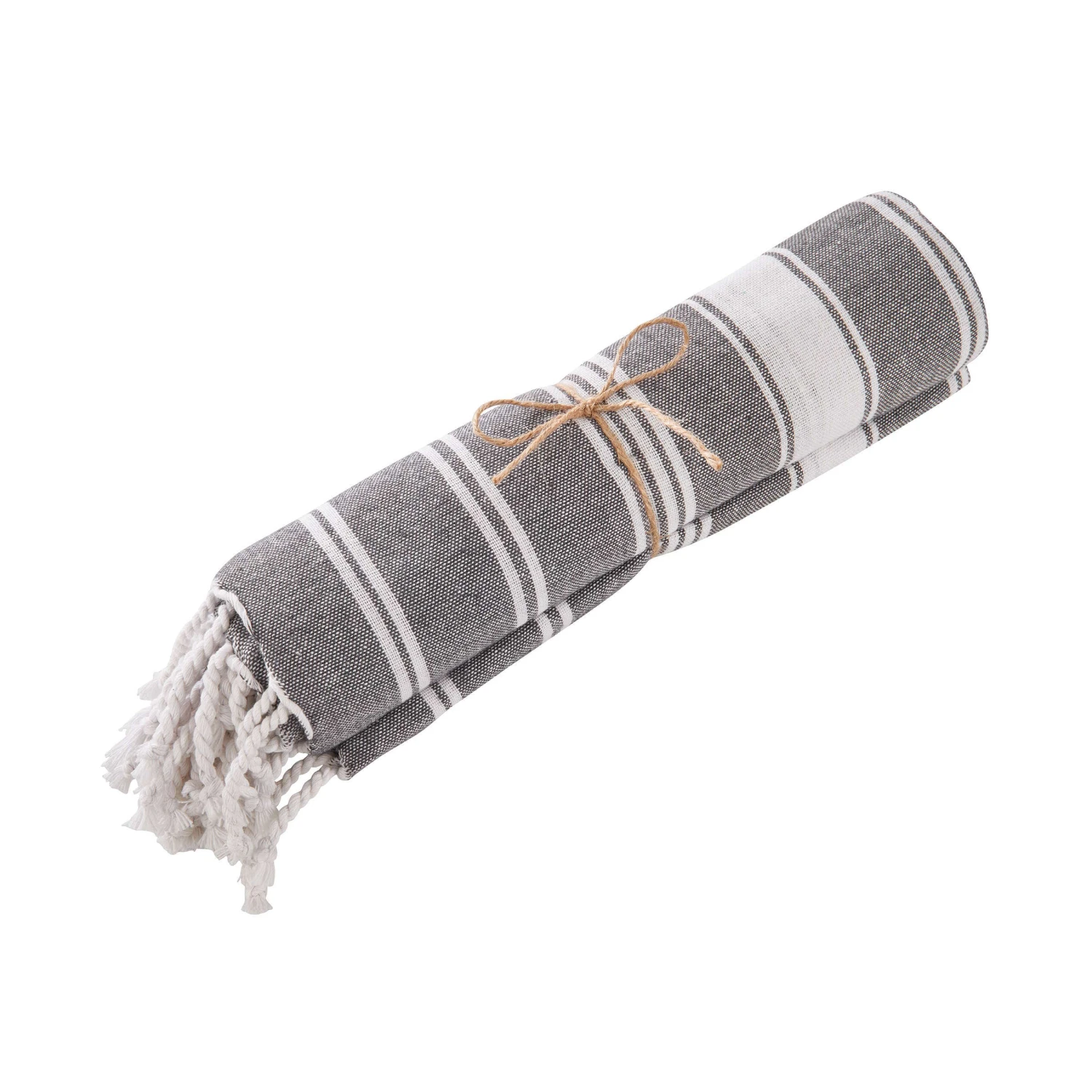 Hamamtuch L 170 X B 90cm SURFSIDE In Anthrazit – Bild 4