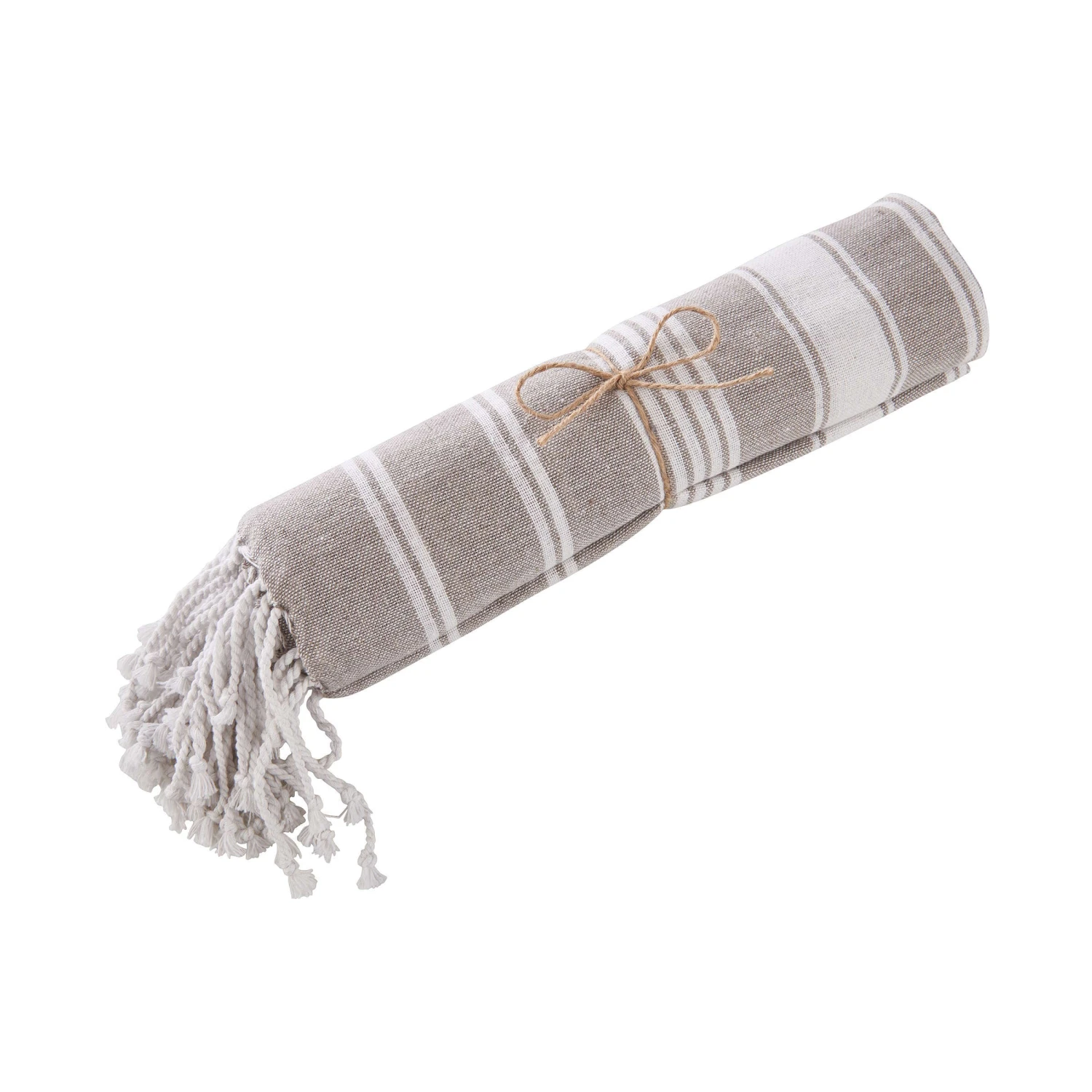 Hamamtuch L 170 X B 90cm SURFSIDE In Taupe – Bild 3