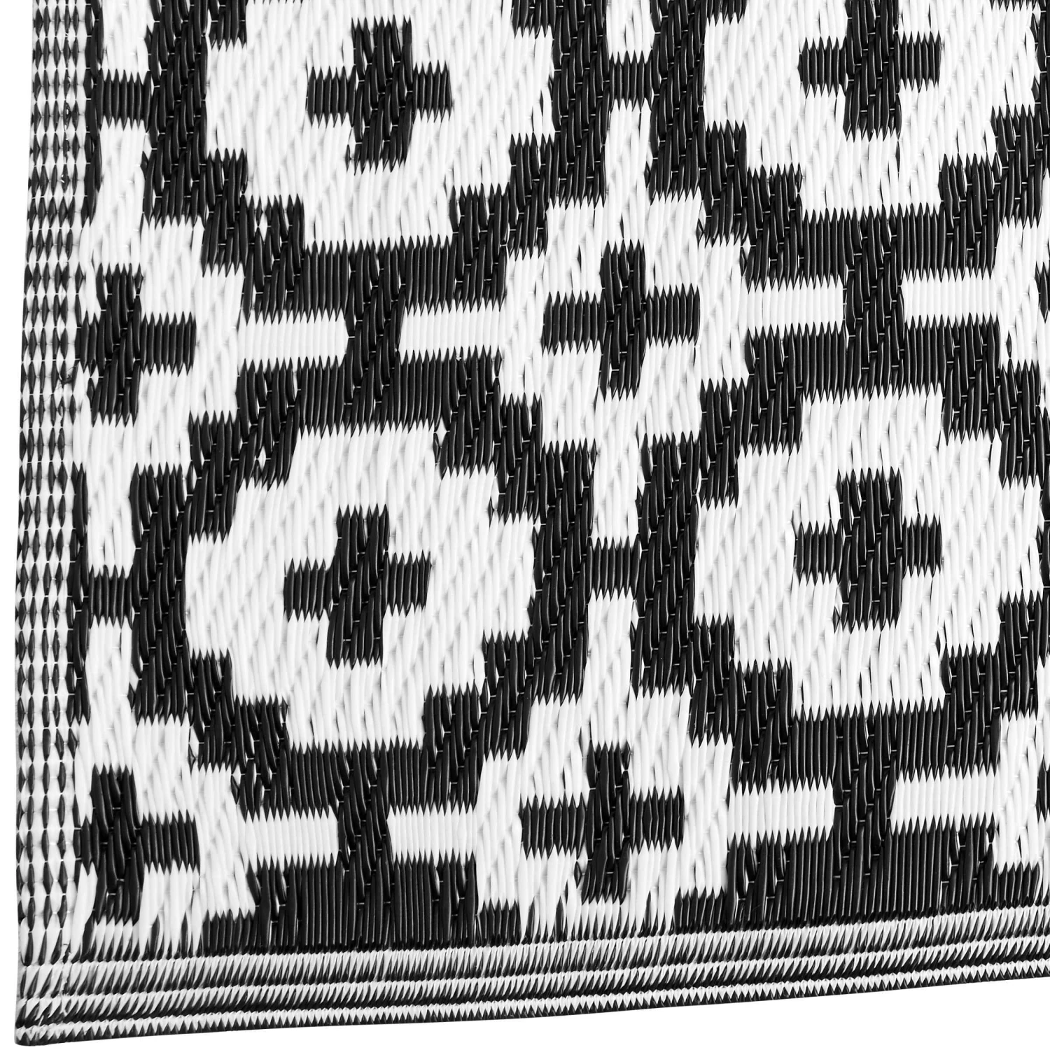 In- & Outdoor-Teppich Mosaik L 150 X B 90cm COLOUR CLASH In Schwarz – Bild 5