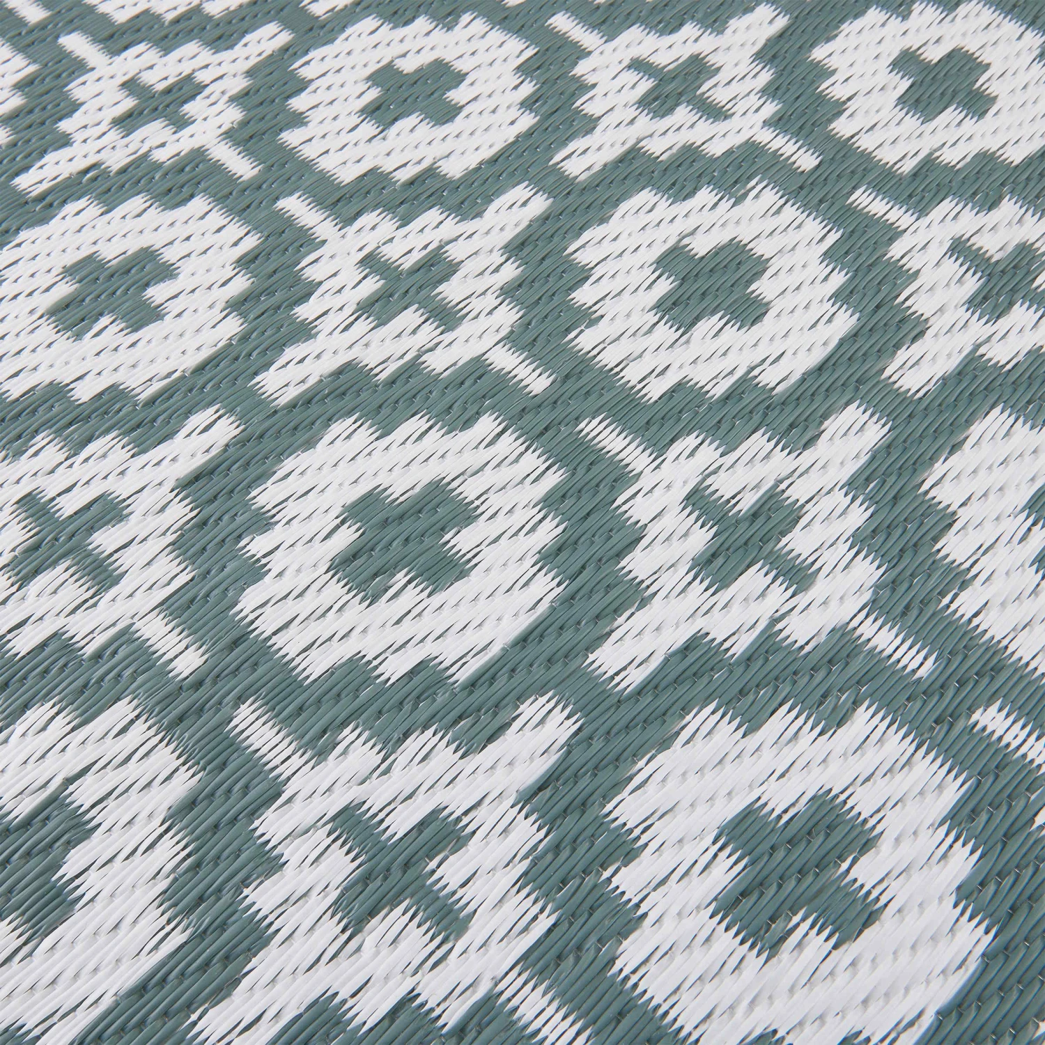 In- & Outdoor-Teppich Mosaik L 180 X B 118cm COLOUR CLASH In Salbei – Bild 5