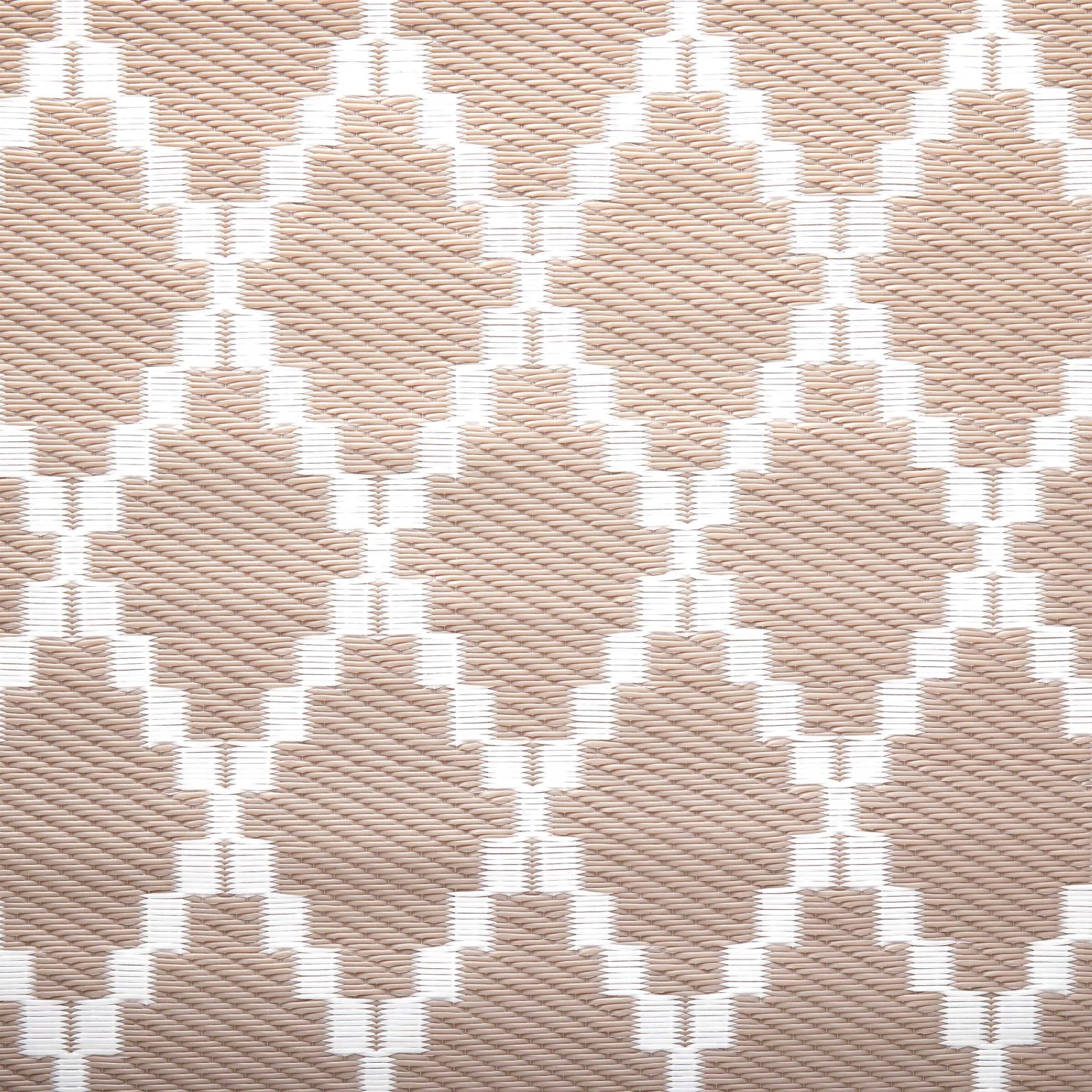 In- & Outdoor-Teppich Rauten L 140 X B 70cm COLOUR CLASH In Natur – Bild 4