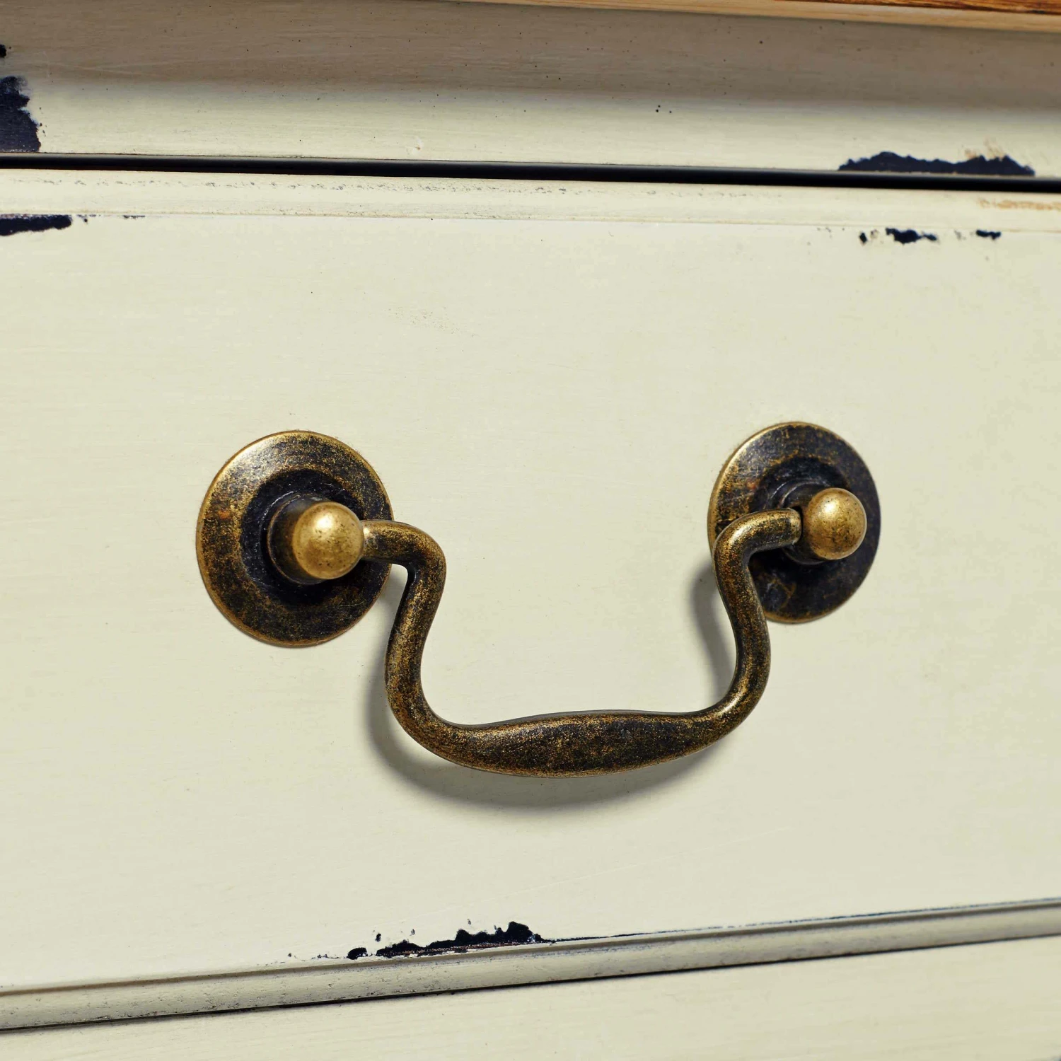 Konsole CABOTT COVE In Creme-Braun – Bild 9