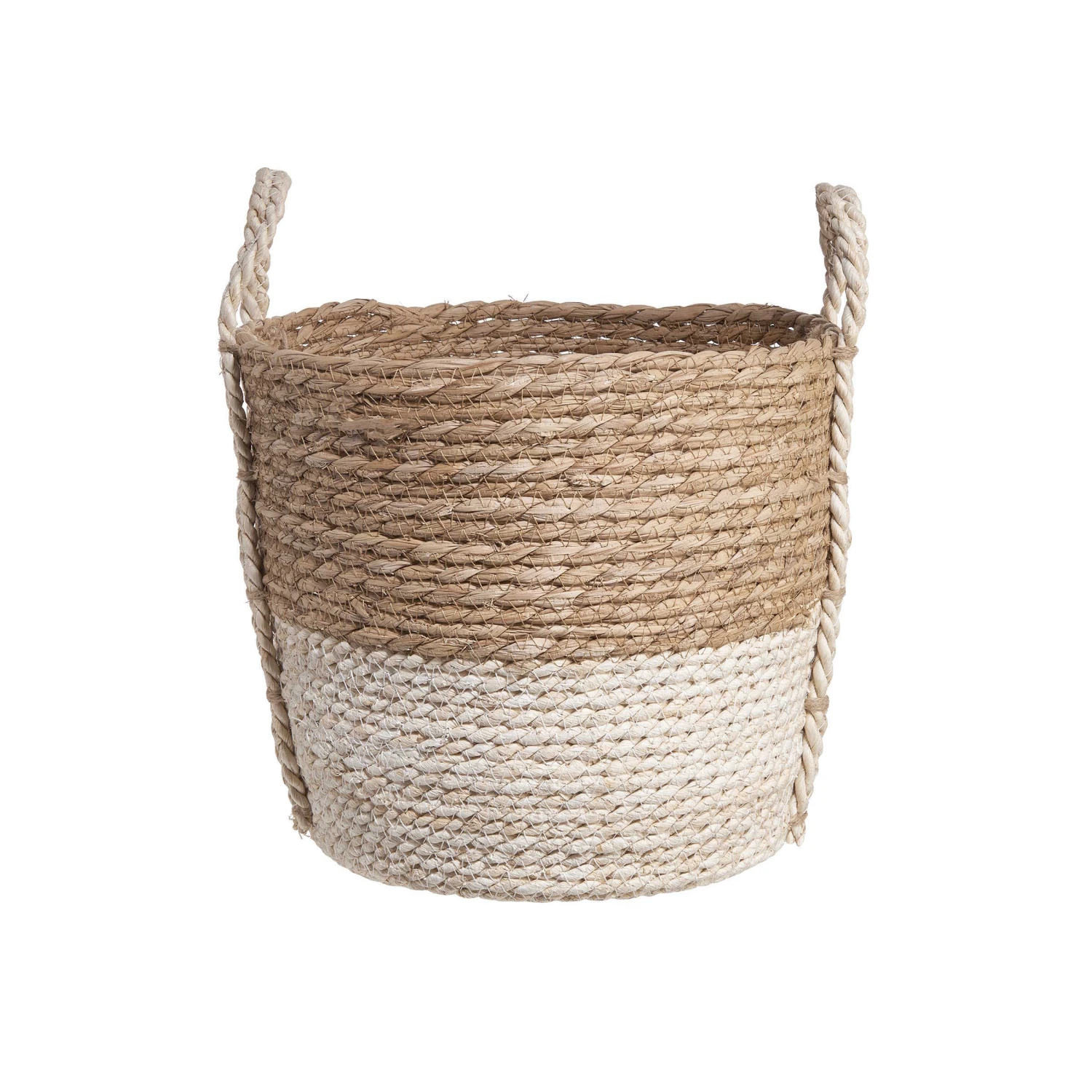 Korb Ø28cm BASIC BRAID In Natur – Bild 3