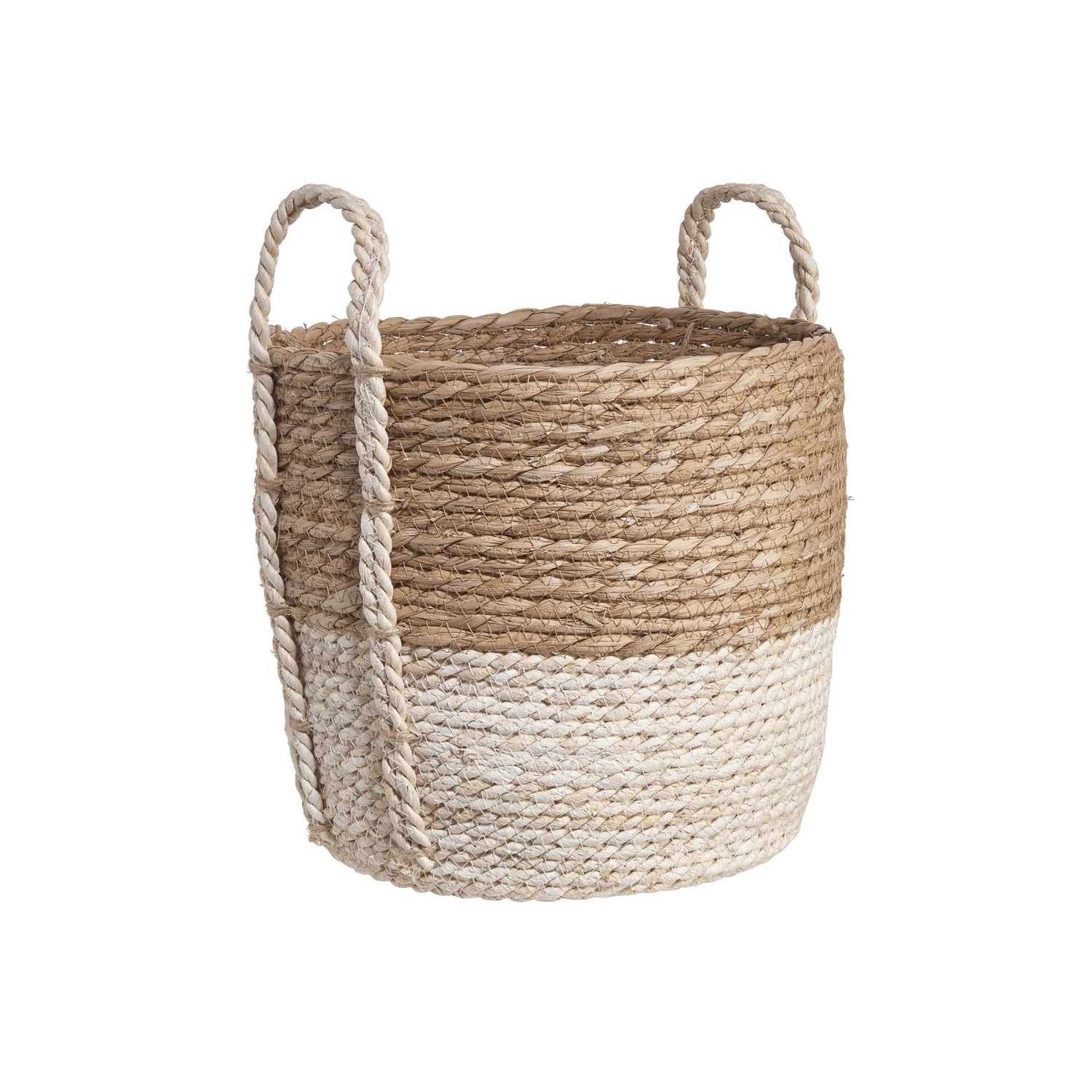 Korb Ø28cm BASIC BRAID In Natur