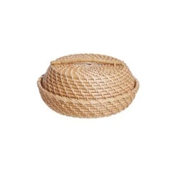 Korbschale Rattan Ø20cm RONDA In Natur