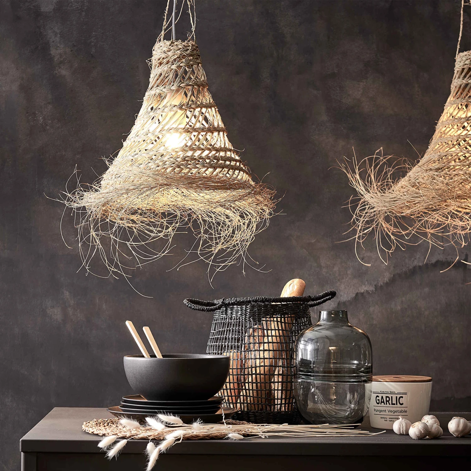 Lampenschirm-Set 2-tlg. BOMAS In Natur – Bild 13