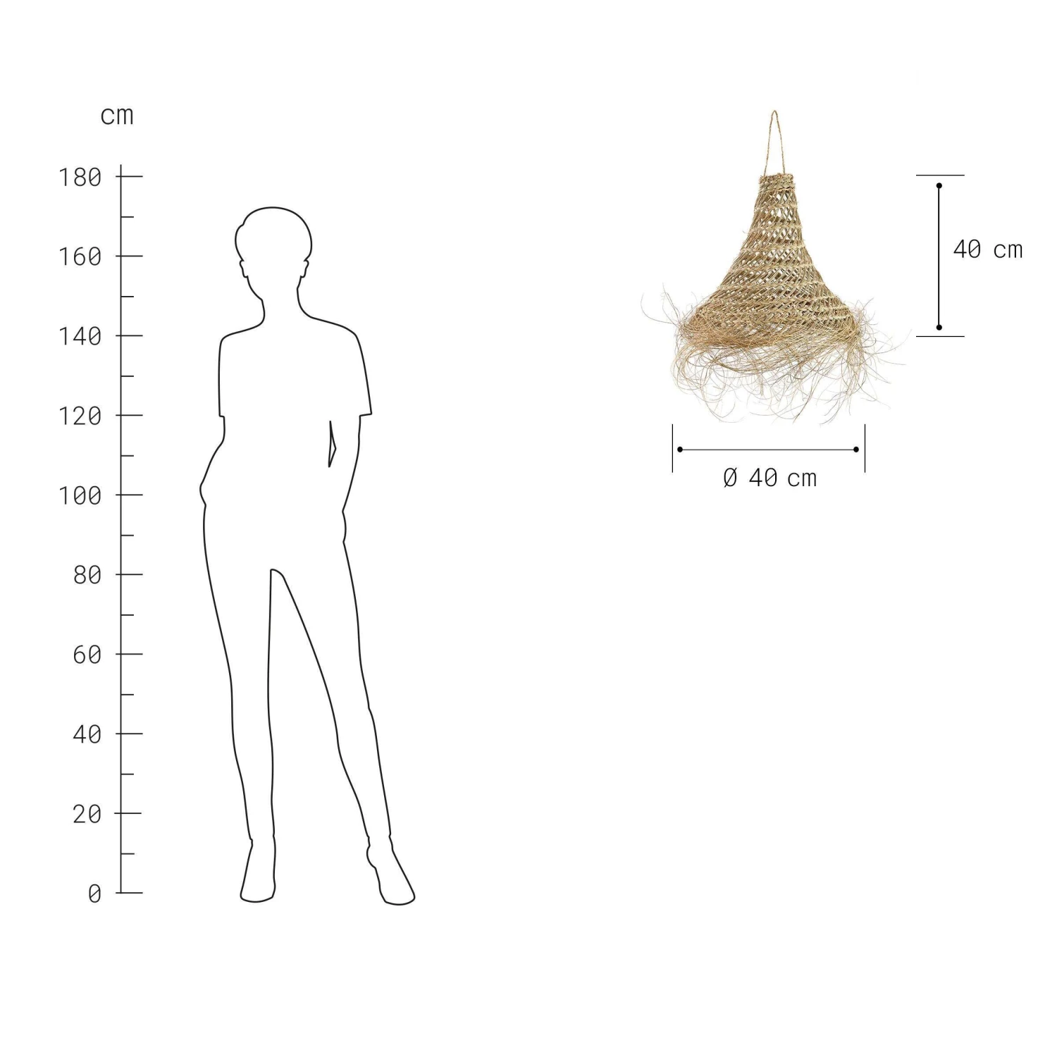 Lampenschirm-Set 2-tlg. BOMAS In Natur – Bild 7