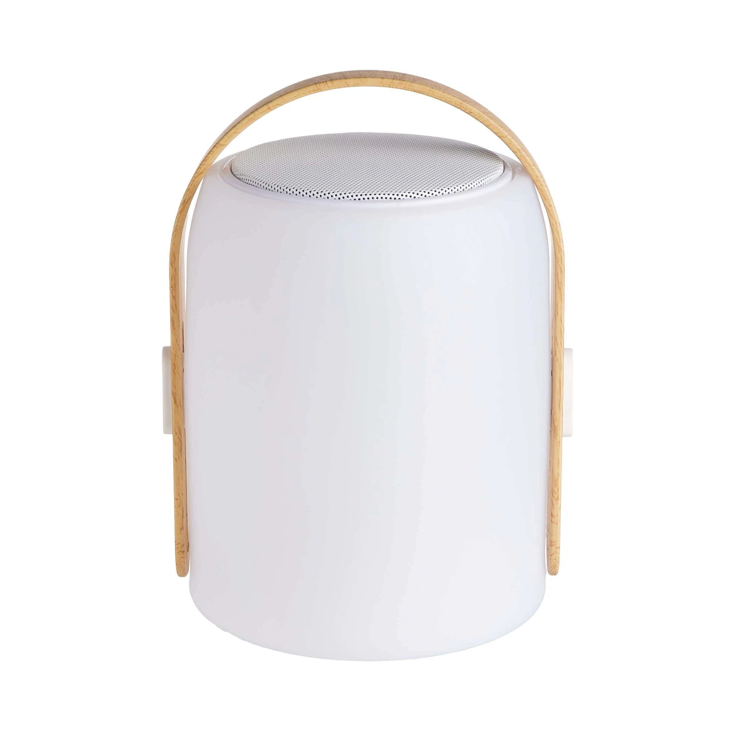 LED Leuchte Mit Bluetooth® Und Farbwechsel SOUND LOUNGE In Weiß-Hellbraun – Bild 12