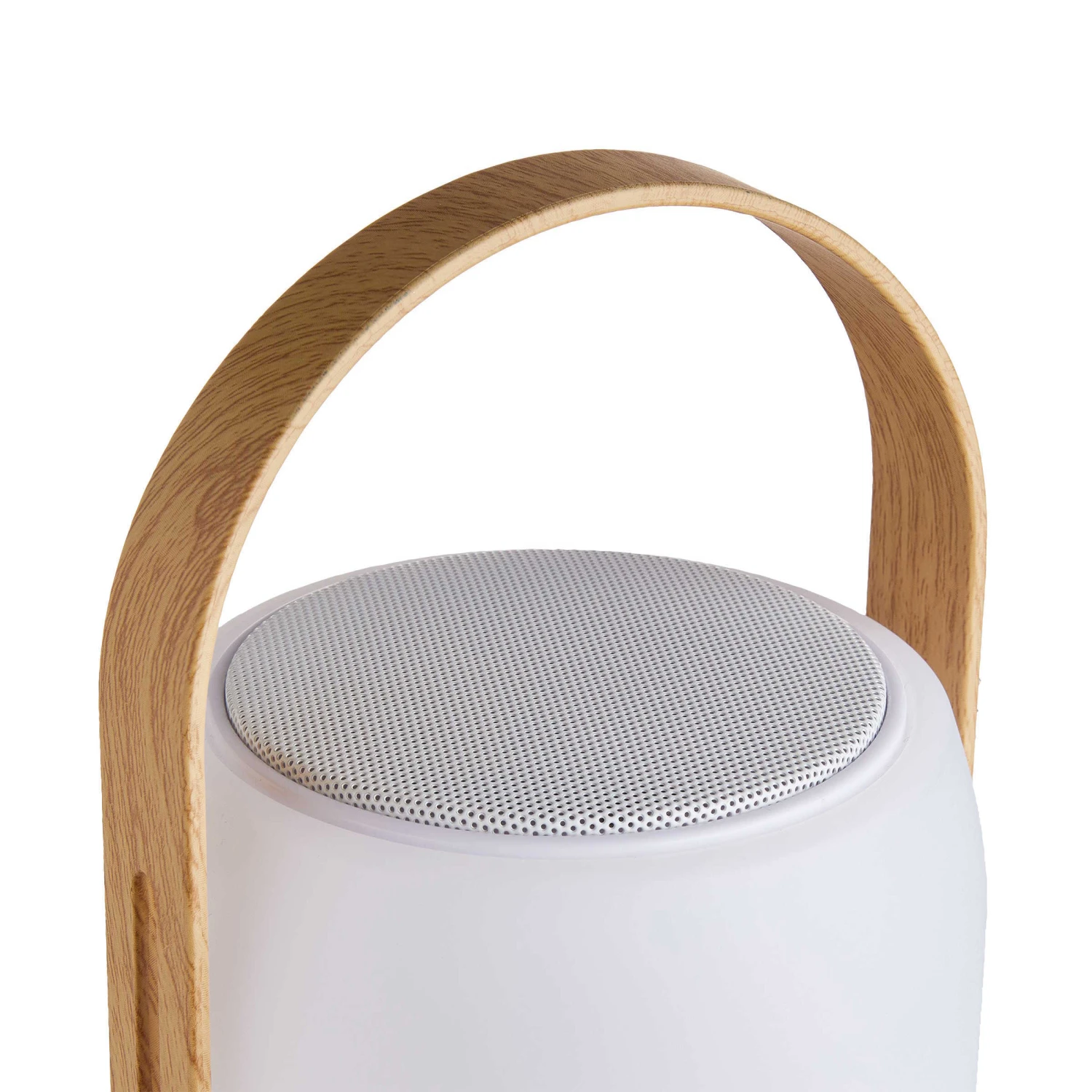 LED Leuchte Mit Bluetooth® Und Farbwechsel SOUND LOUNGE In Weiß-Hellbraun – Bild 14
