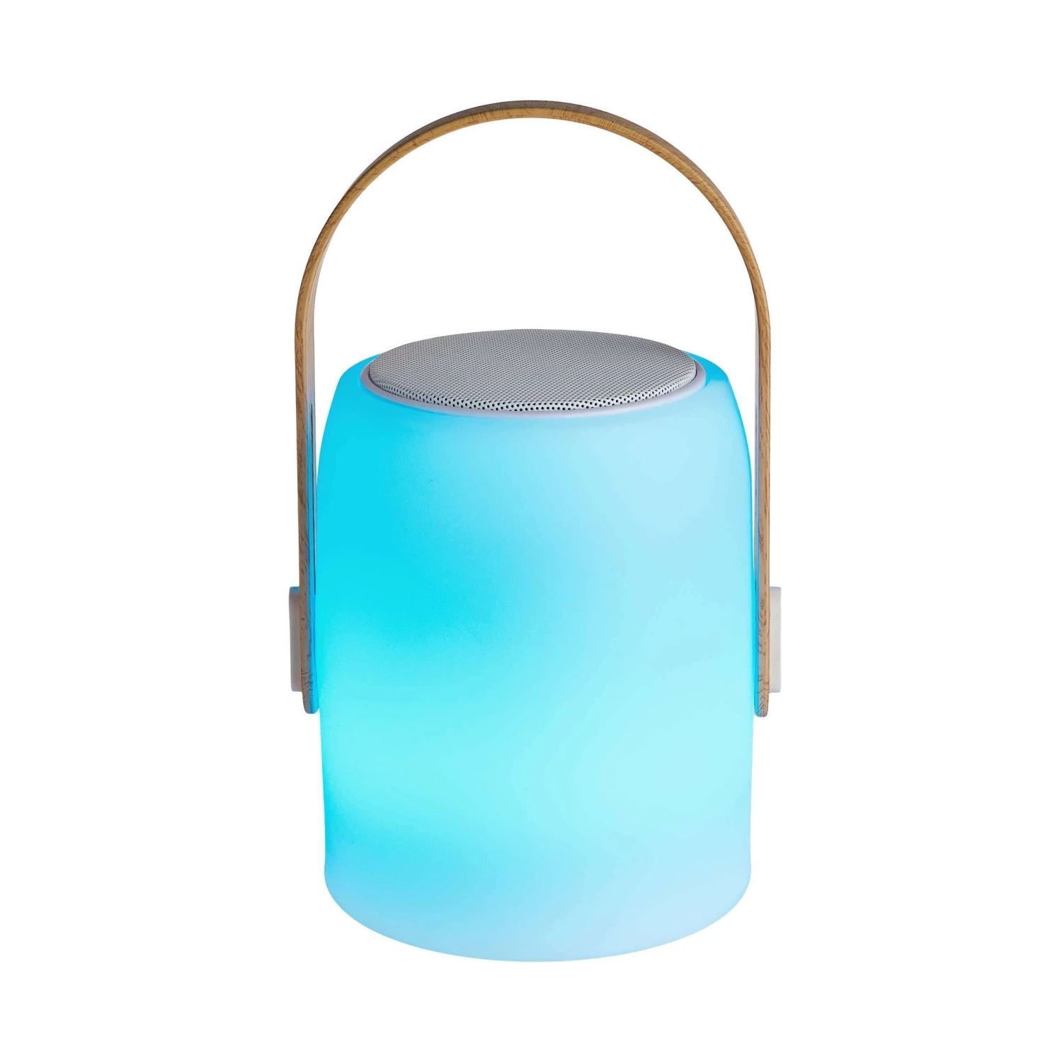 LED Leuchte Mit Bluetooth® Und Farbwechsel SOUND LOUNGE In Weiß-Hellbraun – Bild 9