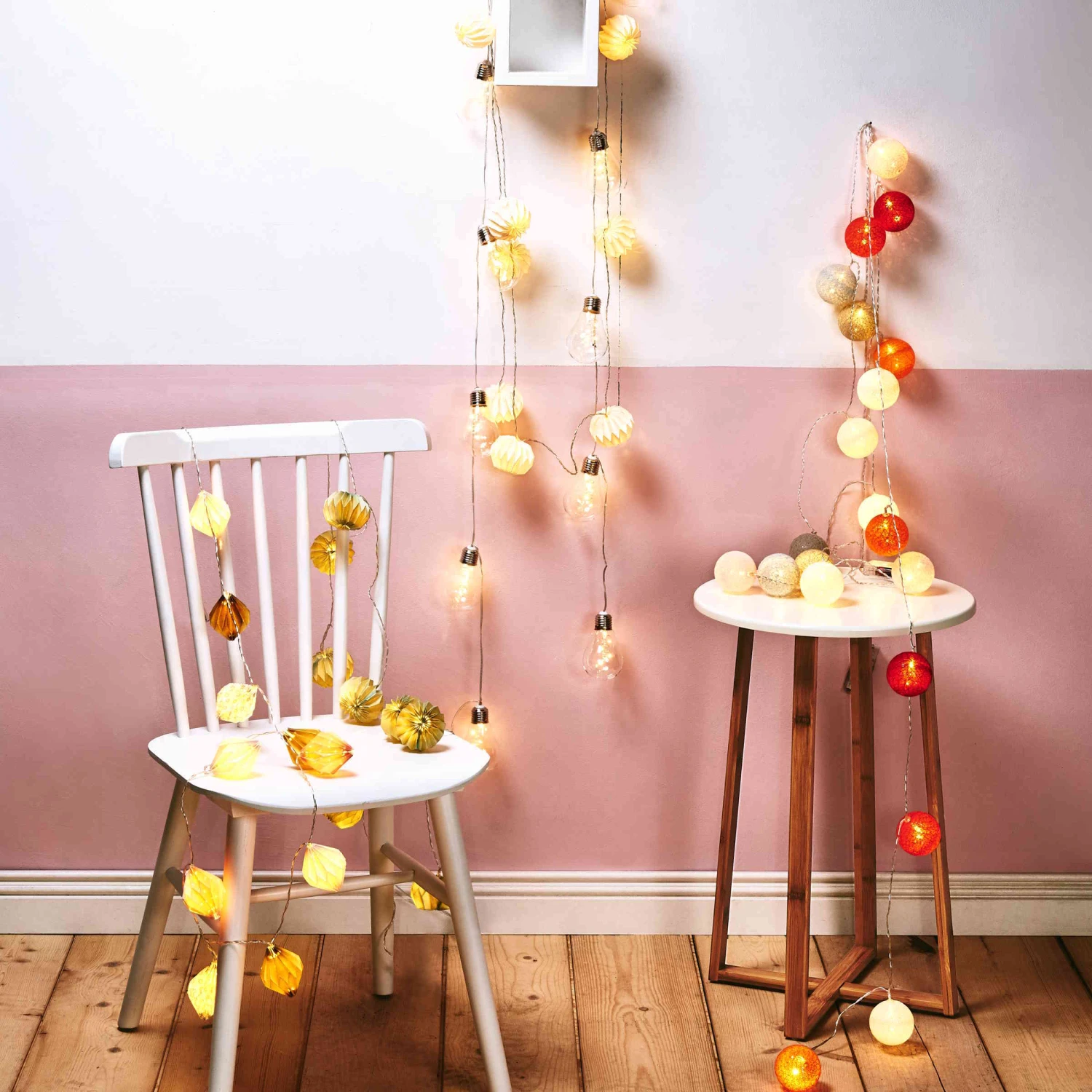 LED-Lichterkette 10 Lichter Mit USB-Batteriefach BULB LIGHTS In Transparent – Bild 11