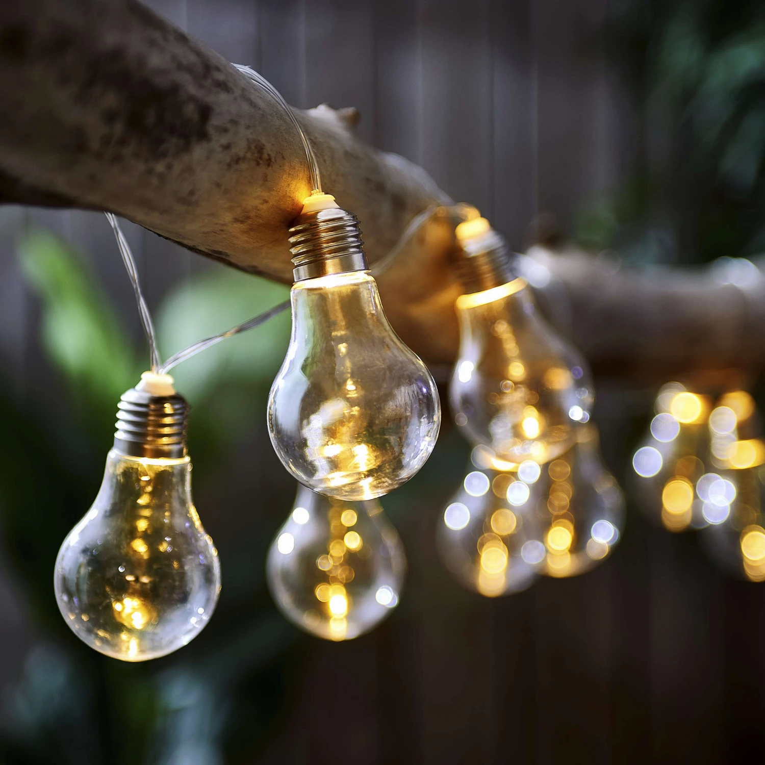 Lichterkette Solar Mit 10 Glühbirnen SUNLIGHT In Grau – Bild 4