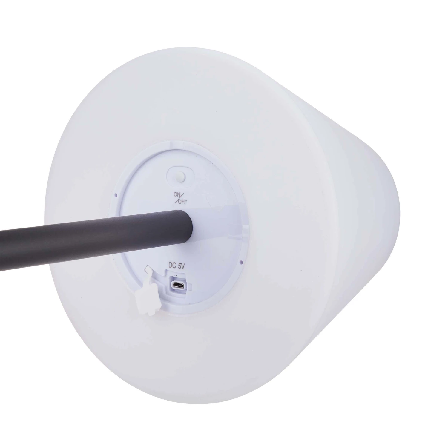 Outdoor Solar-Tischleuchte Mit Farbwechsel LIGHT UP In Schwarz-Weiß – Bild 7