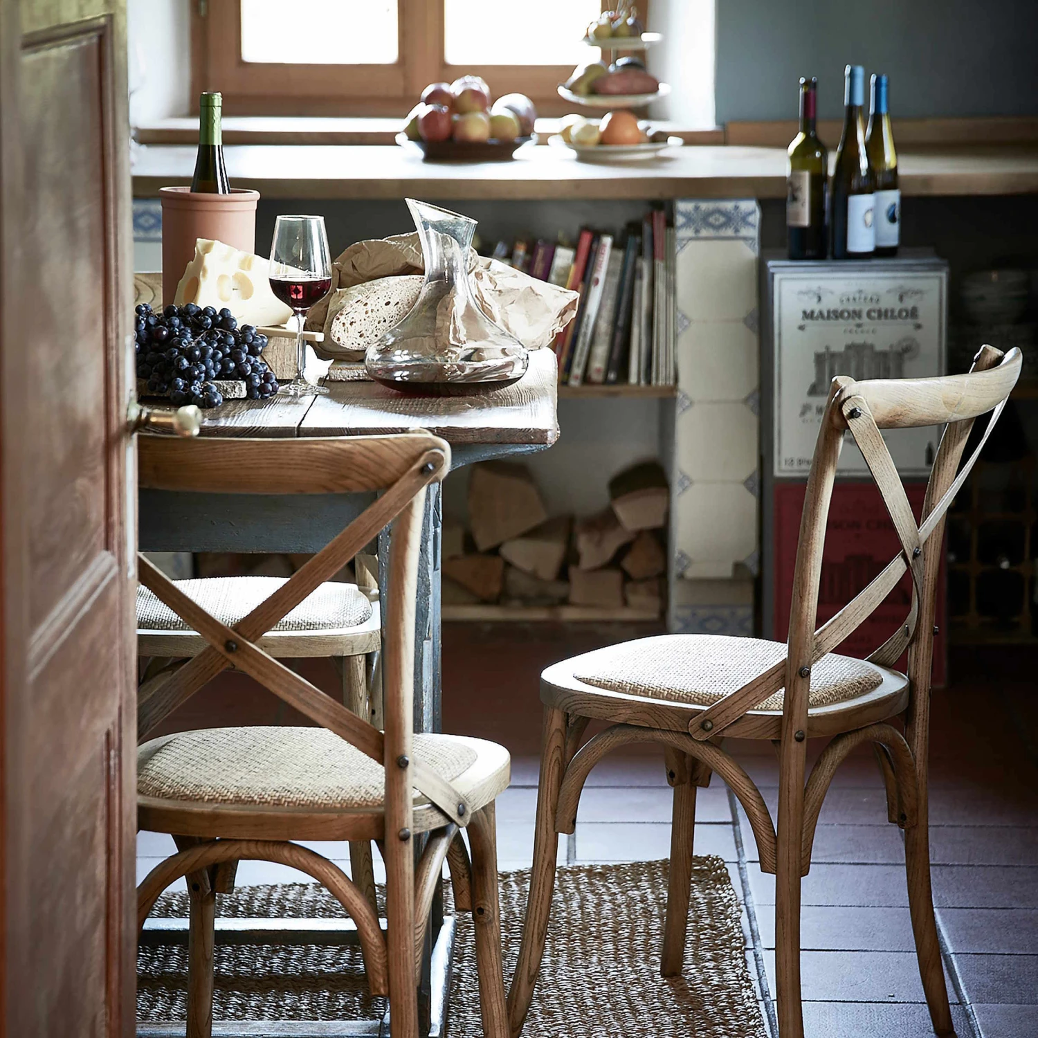 Stuhl 2er-Set Natur CROSS COUNTRY In Braun – Bild 2