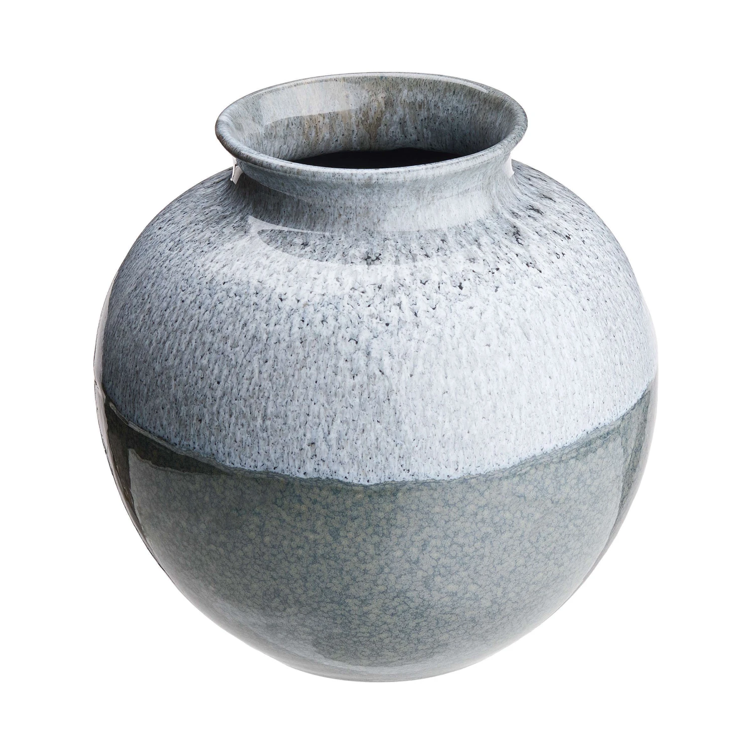 Vase Höhe 20cm AQUARELLE In Petrol